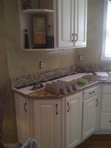 Backsplash job