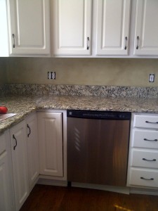 Backsplash job