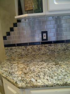 Backsplash job