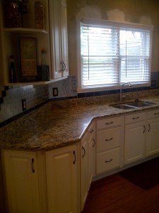 Backsplash job